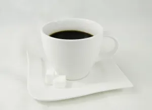 一杯黑咖啡不加糖图片第1张