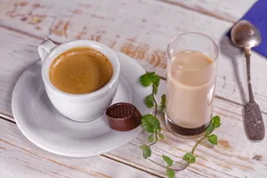 咖啡奶茶图片