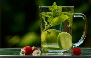 柠檬薄荷茶图片_1