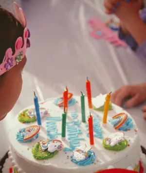 儿童奶油生日蛋糕图片_1