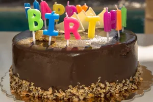 巧克力生日蛋糕图片_1
