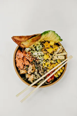 自制轻食健康餐图片