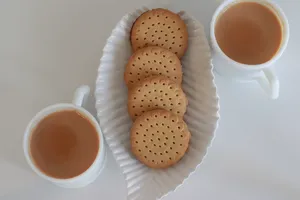 咖啡饼干早餐图片_1