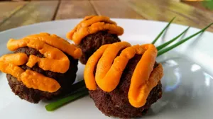 酥炸肉球图片