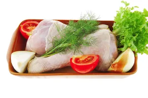 鸡腿美食素材图片下载