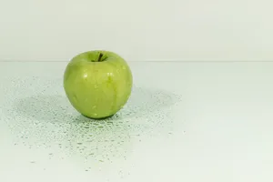新鲜青苹果图片