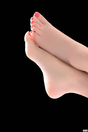 脚美甲图片_1