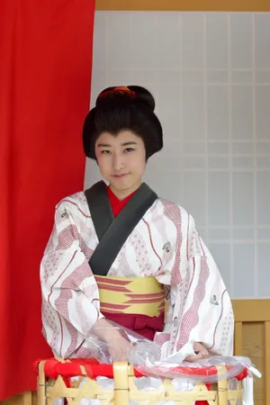 日本艺伎和服美女图片_1