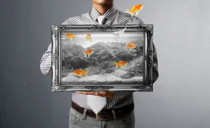 海底鱼缸画框男士图片_1