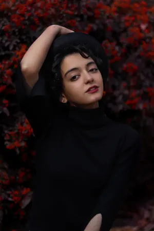 模特摆拍美女写真图片_1