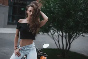 少女模特照片