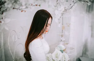 中国新娘婚纱写真图片