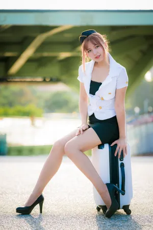 亚洲美女模特摄影