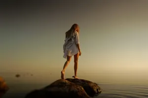 西西人体模特女子摄影_1