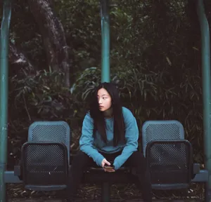 素颜生活美女图片_1