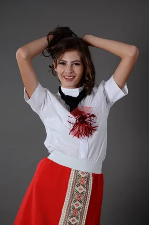 中外混血美女图片_1