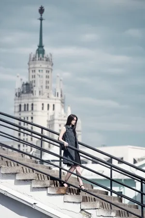 街拍时尚美女图片_1