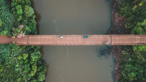 无人机航拍桥梁图片第张