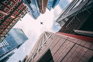 空中的客机图片第张