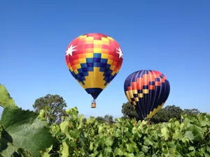空中的热气球图片第张