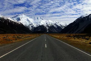 笔直平坦的公路图片第张