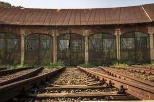 笔直的铁路图片第张