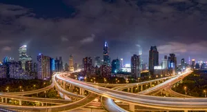 现代科技高架桥图片第张