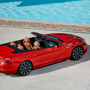 红色宝马650i Cabrio图片第张