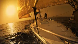 美丽景致的帆船图片第张