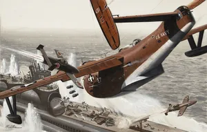 军事题材绘画-潜艇图片第张