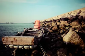 海边渔船图片_1
