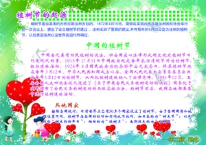 关于植树节的手抄报图片_1