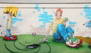 创意手绘墙画图片_1