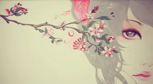 古风手绘美女图片