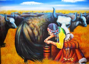 西域壁画图片_1