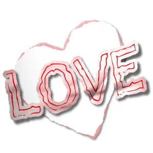 七夕节LOVE字体设计图片第1张