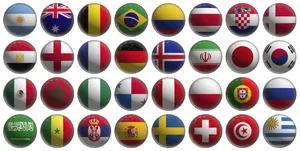 世界杯国旗图标图片第1张