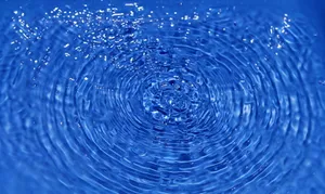 蓝色水晕图片第1张