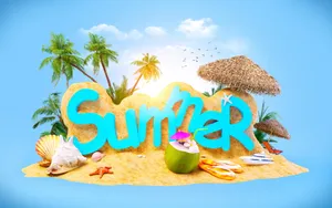 夏日度假海报图片_1