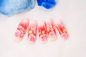 好看的美甲图案_1