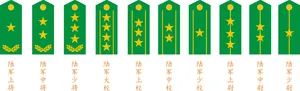 陆军军衔等级图片第1张