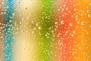 高清彩色水珠图片下载第1张