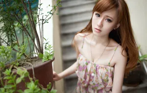 清纯甜美美女图片