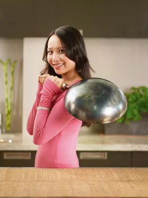 厨房美女素材图片