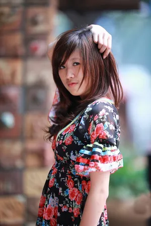 校园学生美女图片