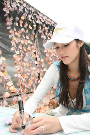 校花少女素材图片