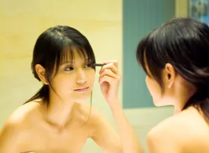 化妆青春美女图片
