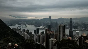 香港高楼大夏风景图片_6