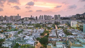 香港高楼大夏风景图片_8