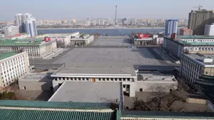 朝鲜首都平壤图片_3
